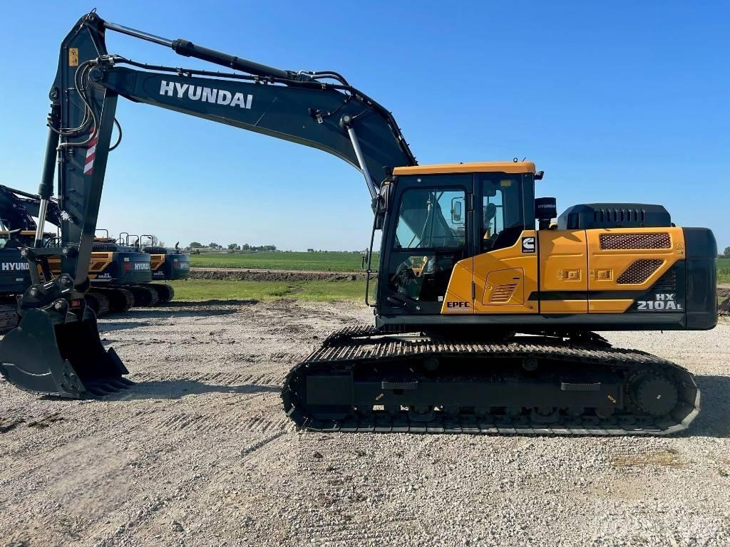Hyundai HX210 Kāpurķēžu ekskavatori