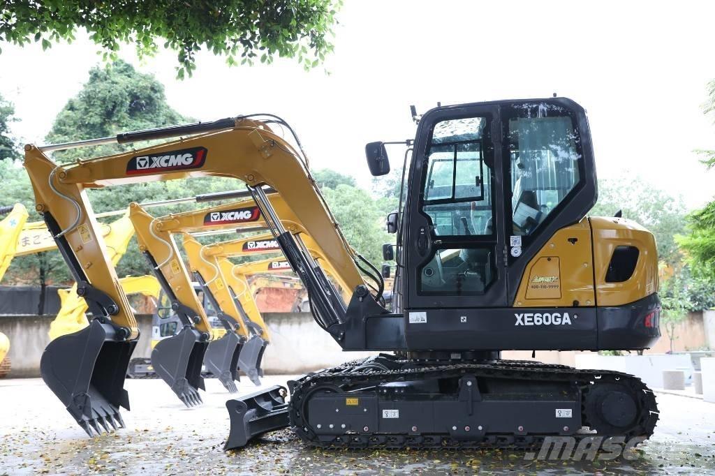 XCMG XE60GA Kāpurķēžu ekskavatori