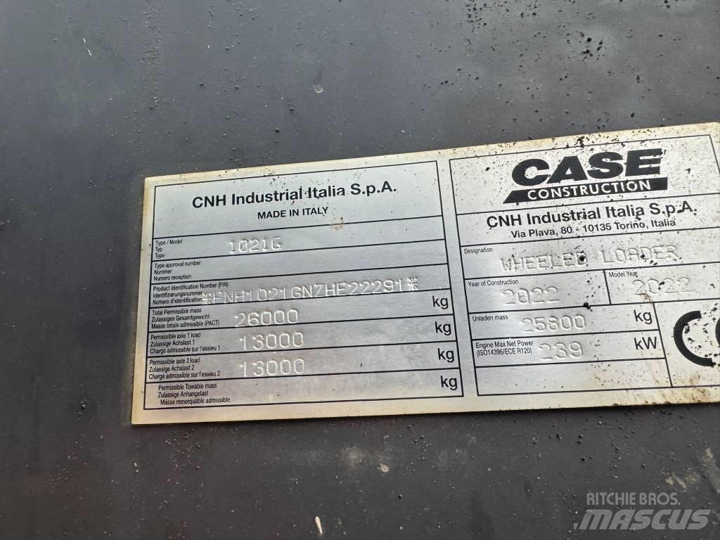 CASE 1121 G Iekrāvēji uz riteņiem