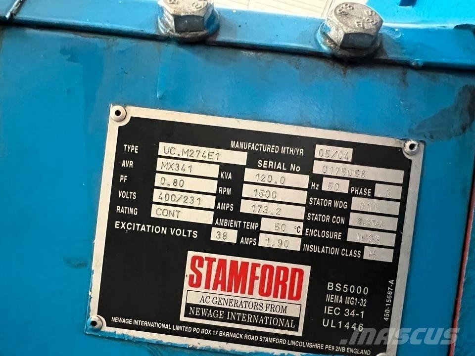 Deutz 120 KVA Dīzeļģeneratori