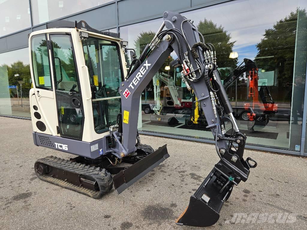 Terex TC 16 Mini ekskavatori < 7 t