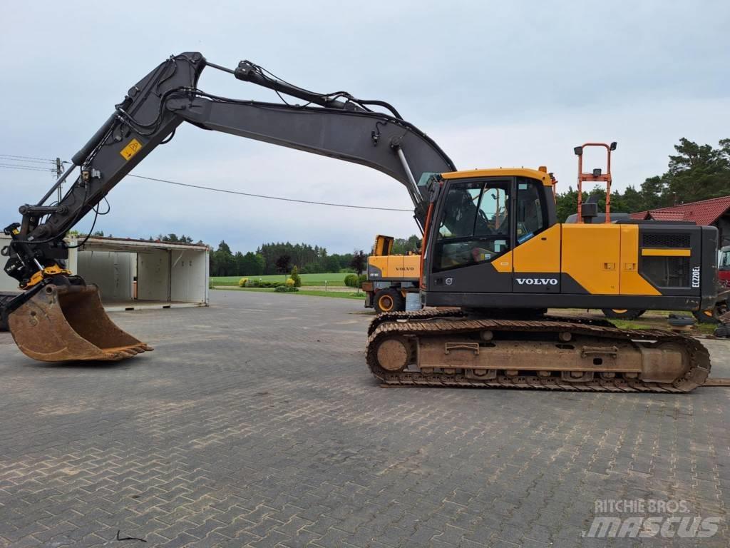 Volvo EC 220 EL Kāpurķēžu ekskavatori