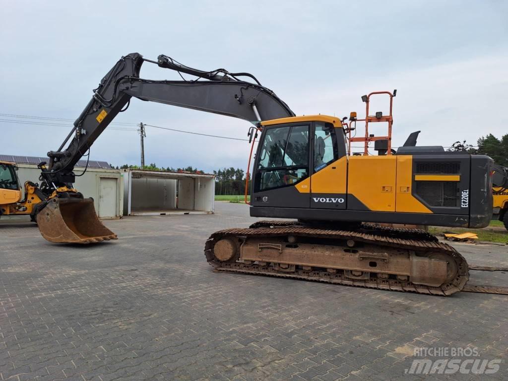 Volvo EC 220 EL Kāpurķēžu ekskavatori
