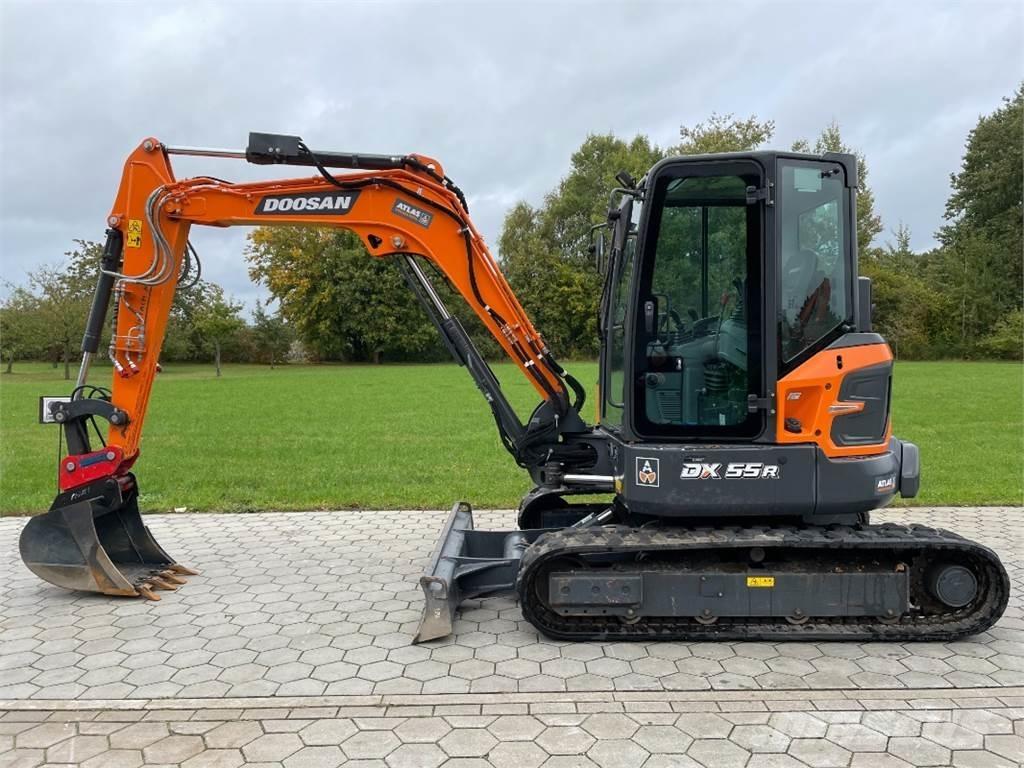 Doosan DX55R-7 Mini ekskavatori < 7 t