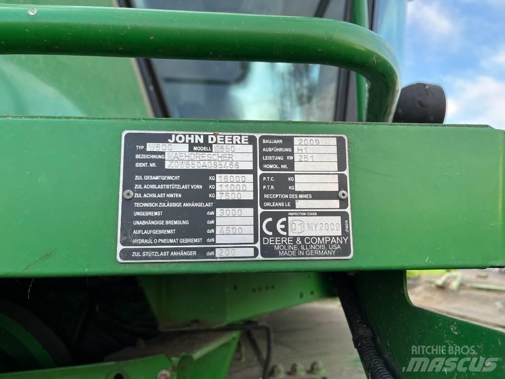 John Deere W 650 i Ražas novākšanas kombaini