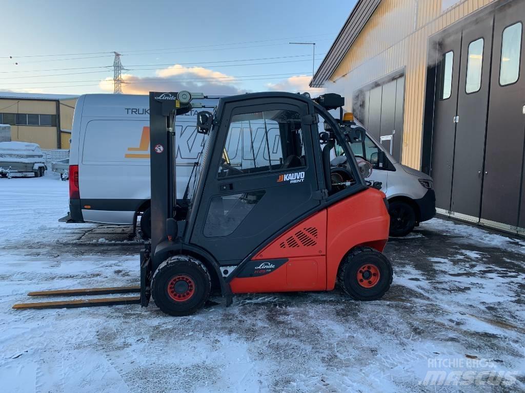 Linde H25T-02 LPG tehnika