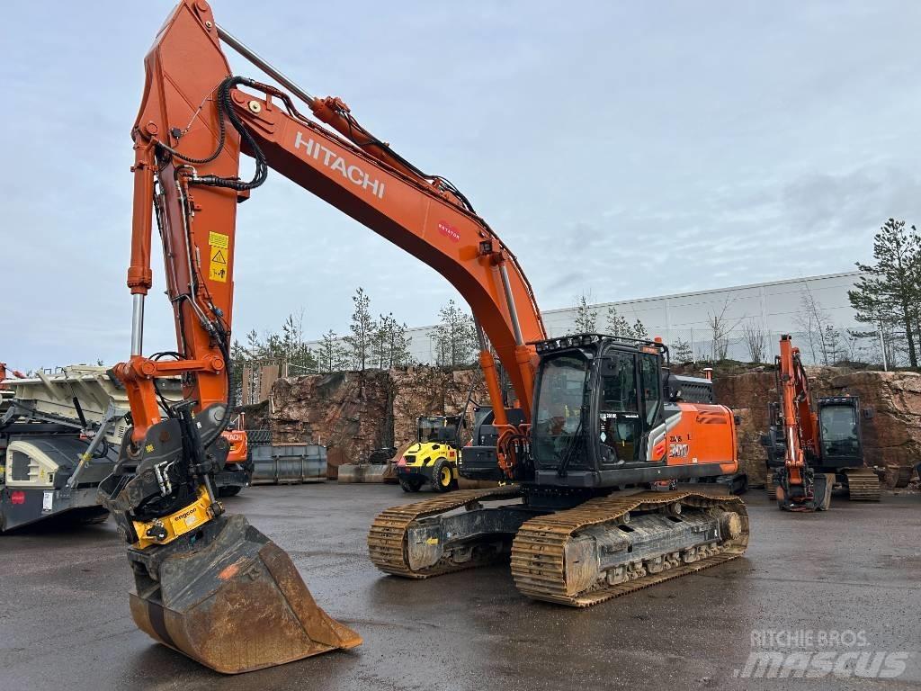 Hitachi ZX300LC-7 Kāpurķēžu ekskavatori