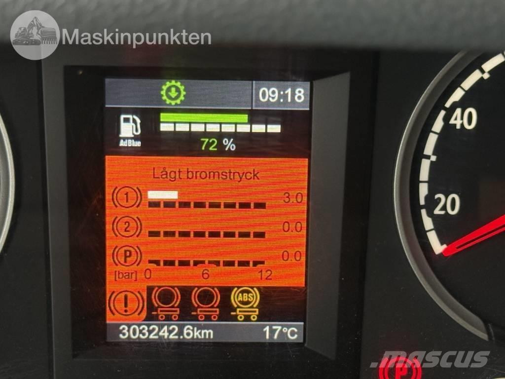 Scania R 450 bodbil Smagās mašīnas ar celtni