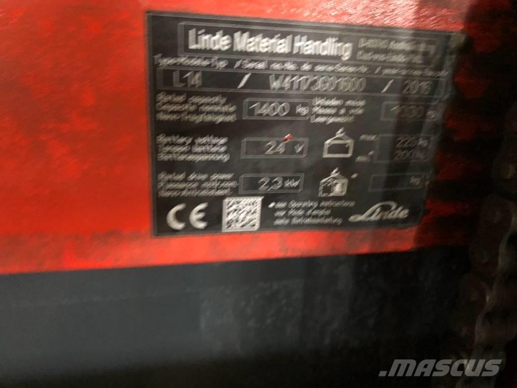 Linde H 16 T-01 LPG tehnika