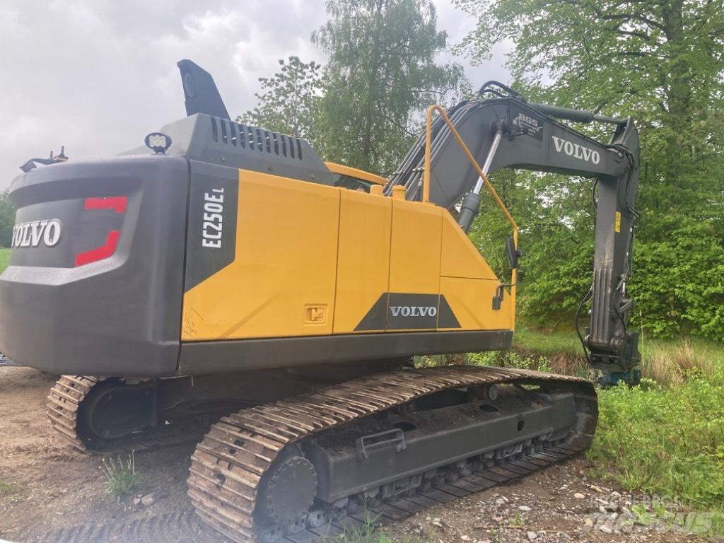 Volvo EC 250 EL Kāpurķēžu ekskavatori