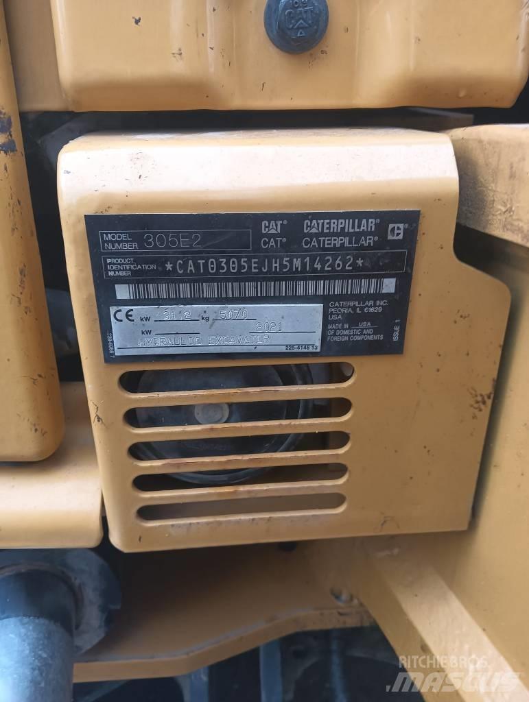 CAT 305 E CR Mini ekskavatori < 7 t
