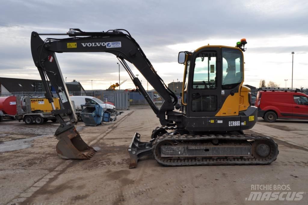 Volvo ECR 88 D Vidēja lieluma ekskavatori 7 t - 12 t