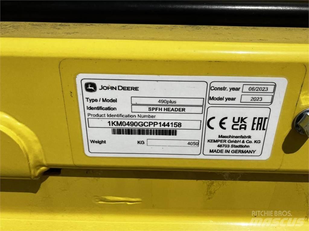 Kemper 490Plus Ražas novākšanas kombainu papildaprīkojums