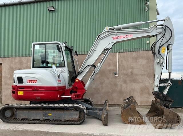 Takeuchi TB 260 Mini ekskavatori < 7 t