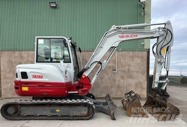 Takeuchi TB 260 Mini ekskavatori < 7 t