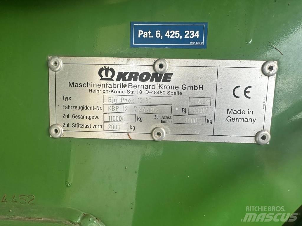 Krone Big Pack 12130 Ķīpu preses