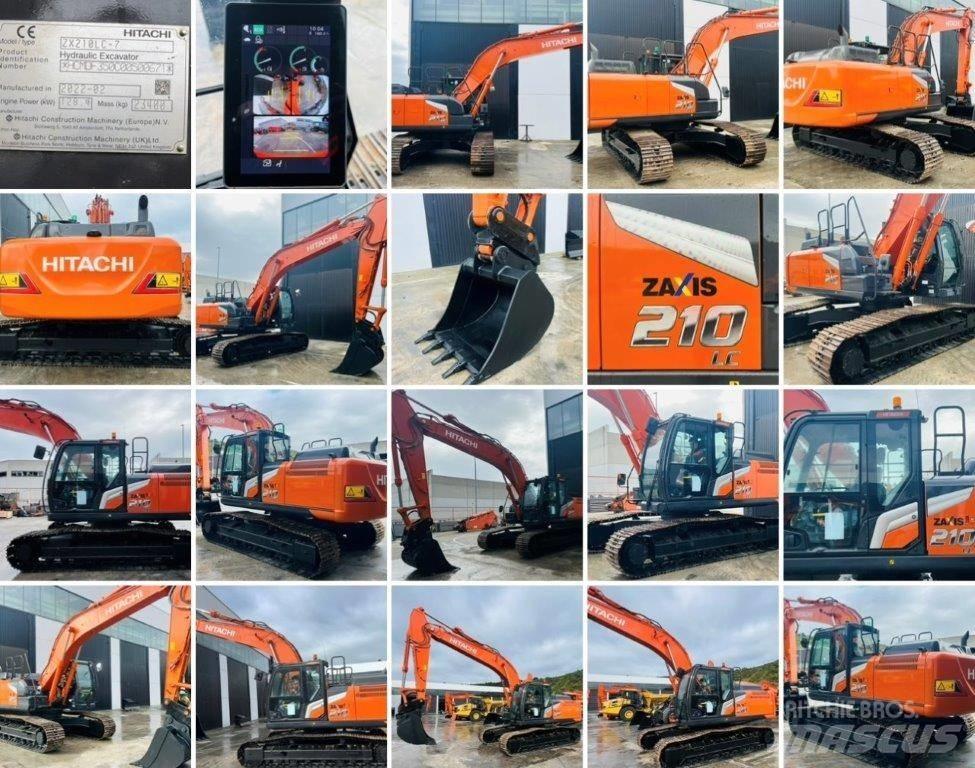 Hitachi ZX 210 LC-7 Kāpurķēžu ekskavatori