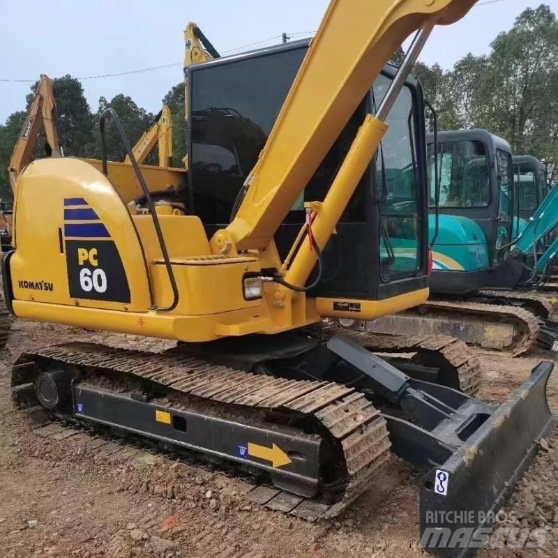 Komatsu PC 60 Kāpurķēžu ekskavatori