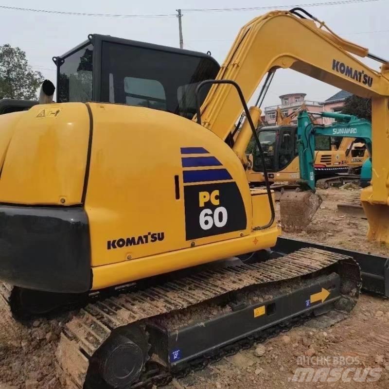 Komatsu PC 60 Kāpurķēžu ekskavatori