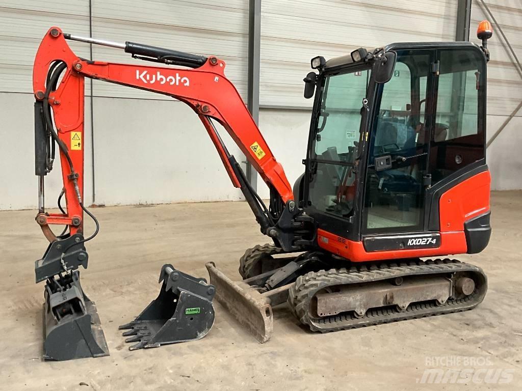 Kubota KX 027-4 Mini ekskavatori < 7 t