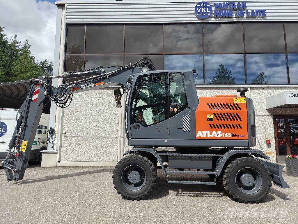Atlas 165WSR Ekskavatori uz riteņiem