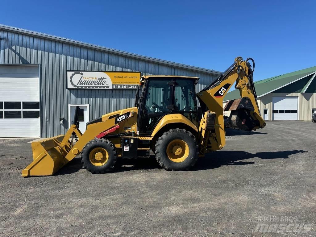 CAT 420 F Ekskavatori-iekrāvēji