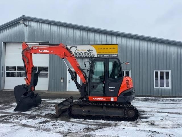 Kubota KX 080-4 Kāpurķēžu ekskavatori