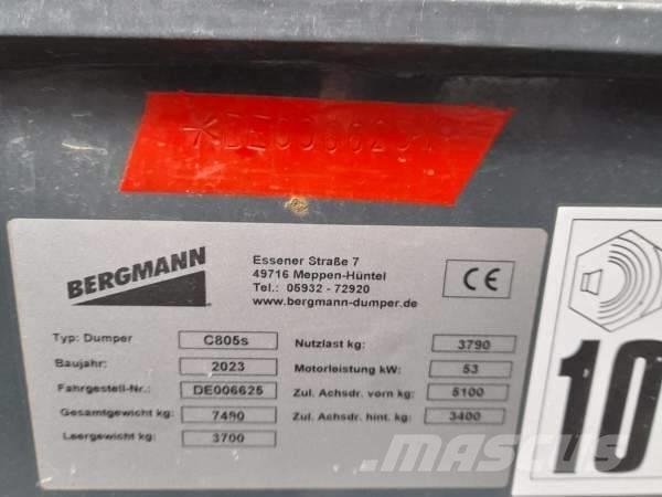 Bergmann C805s/B Artikulētie pašizgāzēji