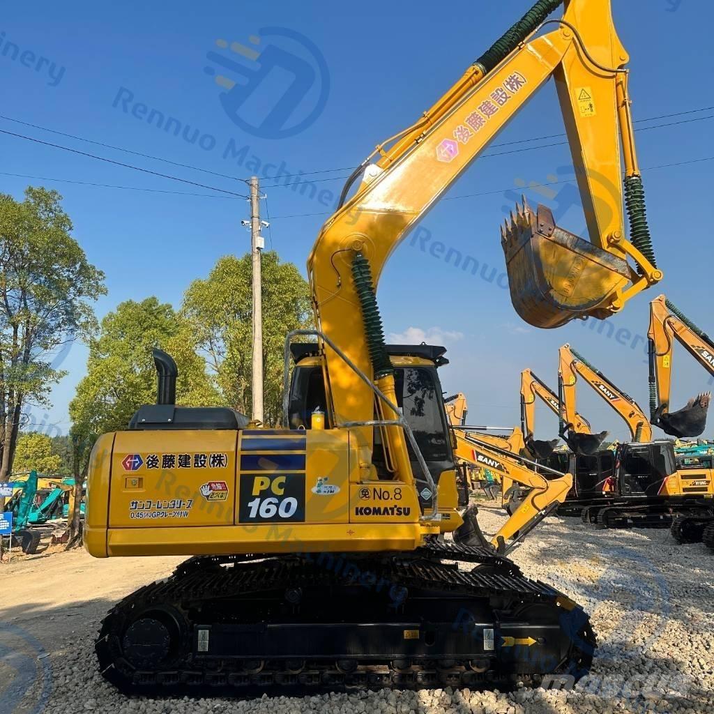 Komatsu PC 160 Kāpurķēžu ekskavatori