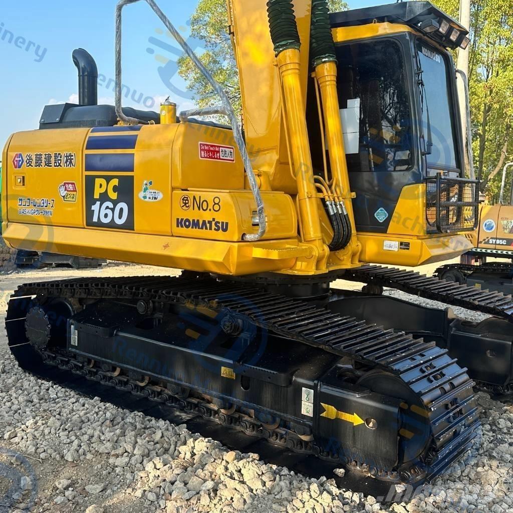 Komatsu PC 160 Kāpurķēžu ekskavatori