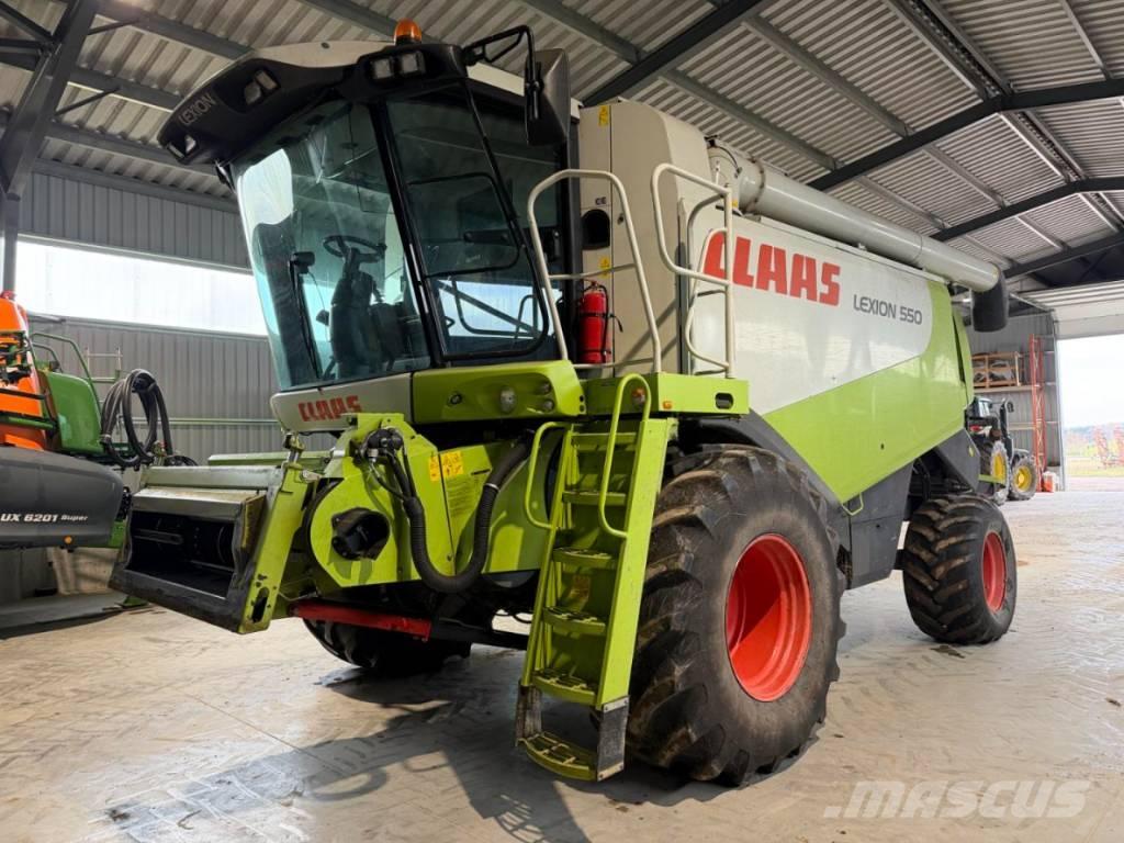 CLAAS Lexion 550 Ražas novākšanas kombaini