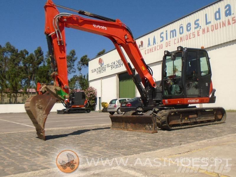 Kubota KX 080-4 Vidēja lieluma ekskavatori 7 t - 12 t