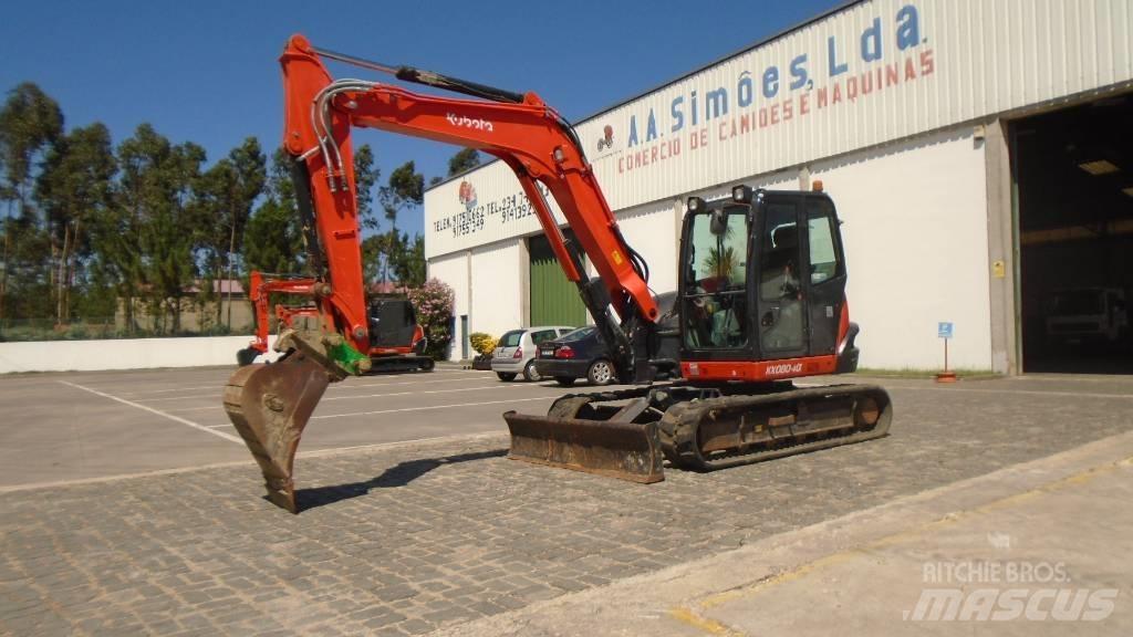Kubota KX 080-4 Vidēja lieluma ekskavatori 7 t - 12 t