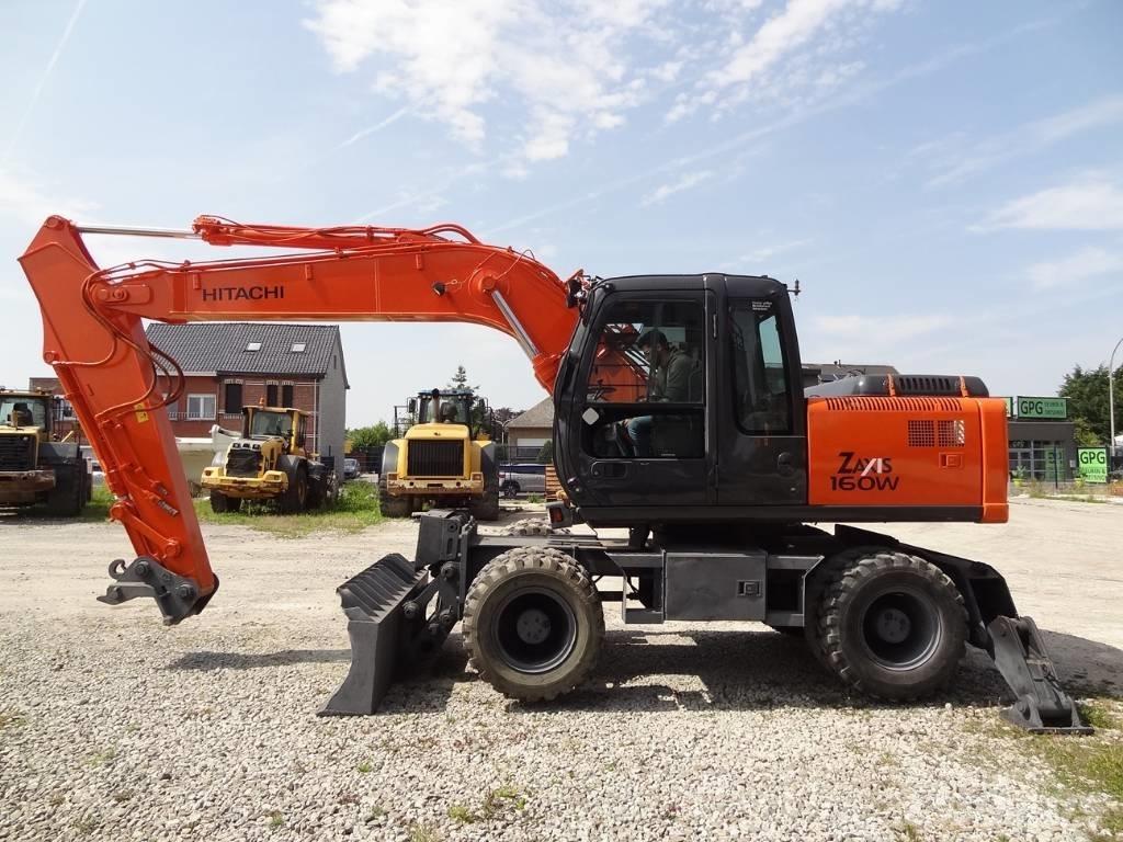 Hitachi ZX 160 W Ekskavatori uz riteņiem