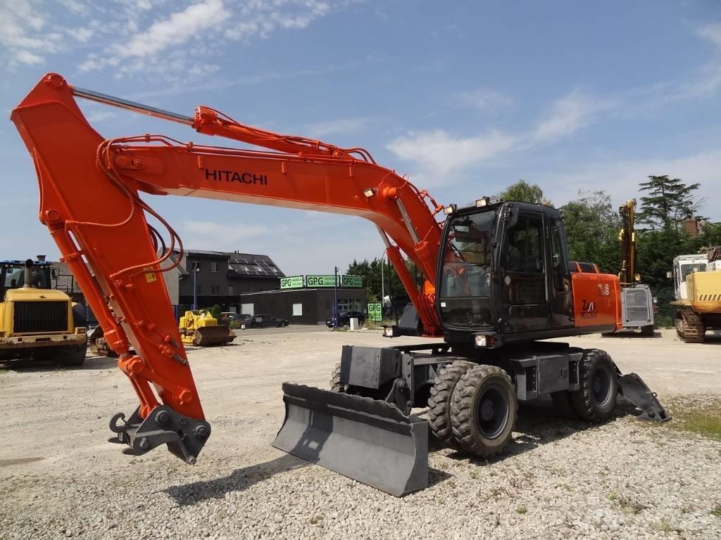 Hitachi ZX 160 W Ekskavatori uz riteņiem