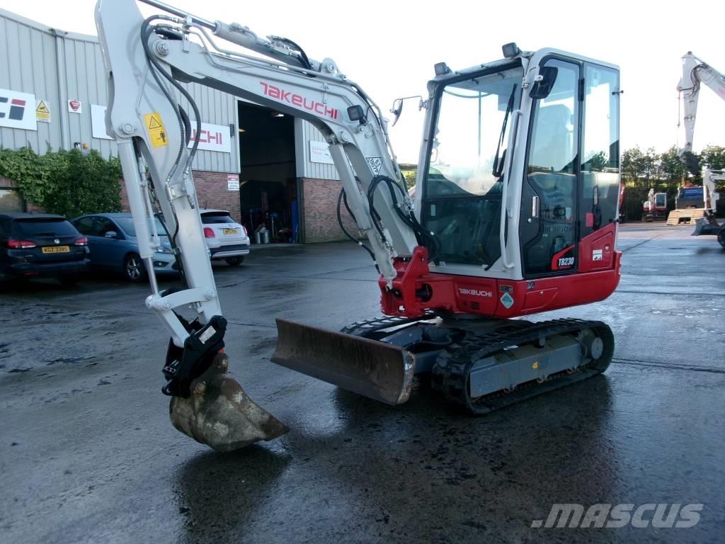 Takeuchi TB 230 Mini ekskavatori < 7 t