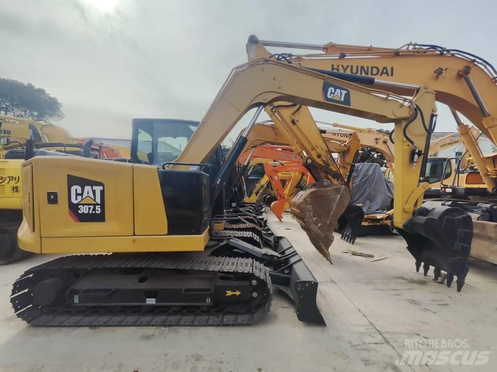 CAT 307.5 Kāpurķēžu ekskavatori
