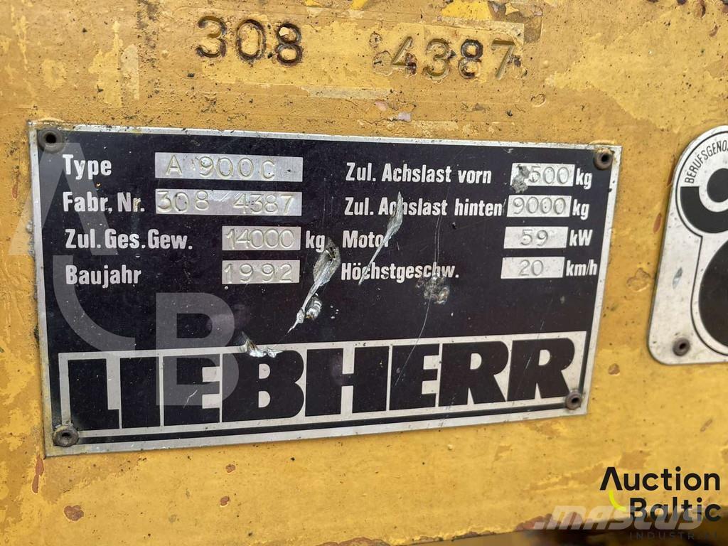 Liebherr A 900 C Ekskavatori uz riteņiem