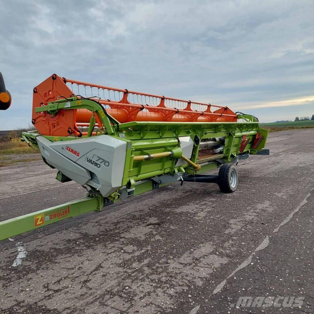 CLAAS Lexion 670 Ražas novākšanas kombaini