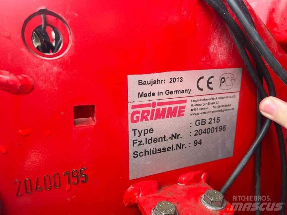 Grimme GB 215 Kartupeļu stādāmās mašīnas