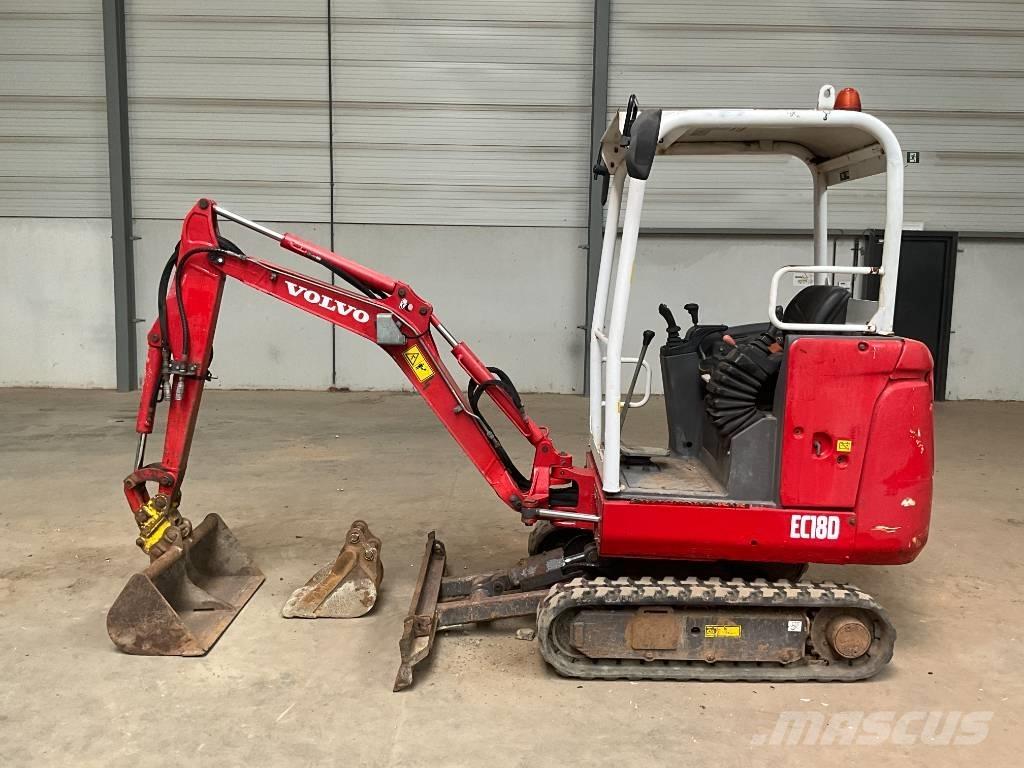 Volvo EC 18 D Mini ekskavatori < 7 t