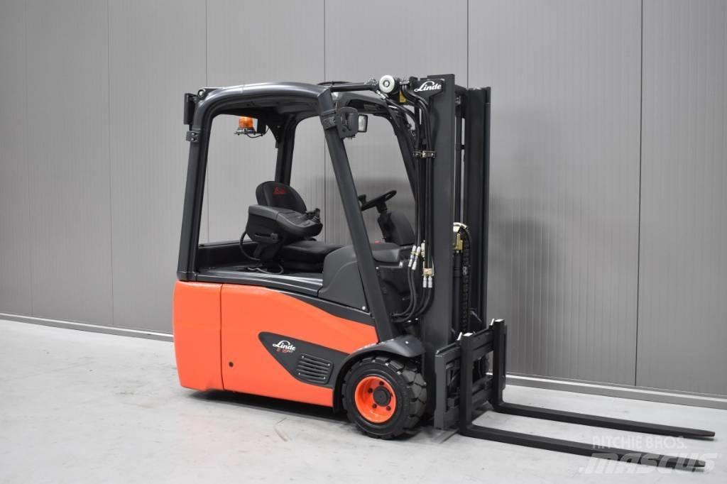 Linde E 18 - 02 Elektriskie iekrāvēji
