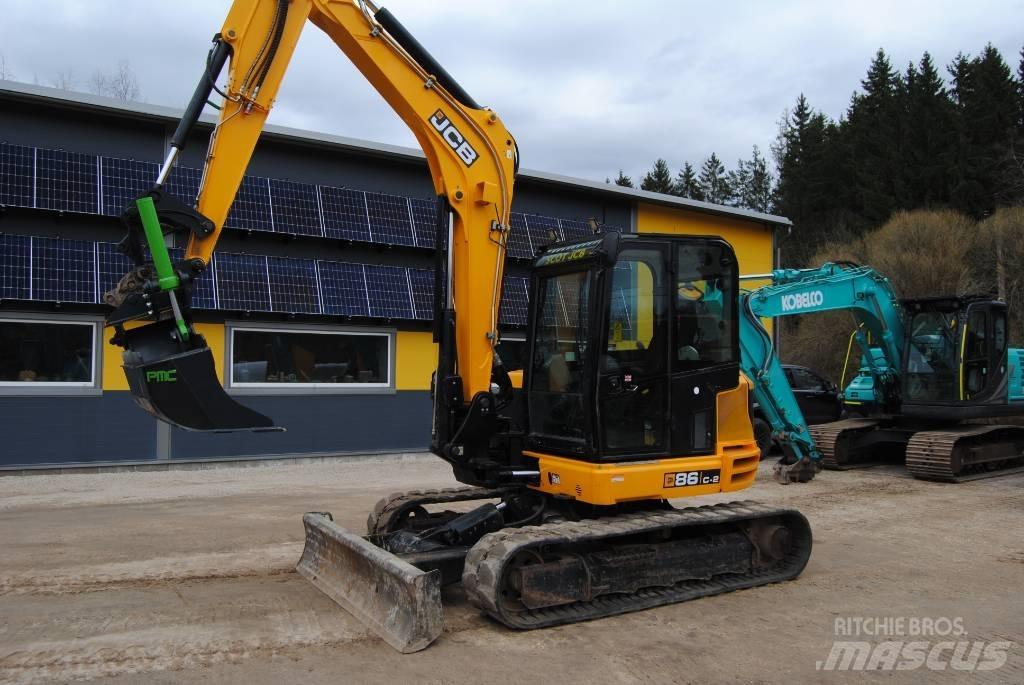 JCB 86 C-2 Vidēja lieluma ekskavatori 7 t - 12 t