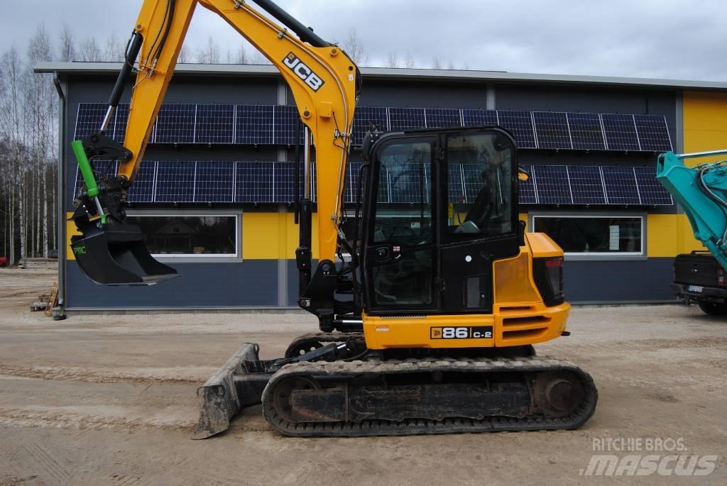 JCB 86 C-2 Vidēja lieluma ekskavatori 7 t - 12 t