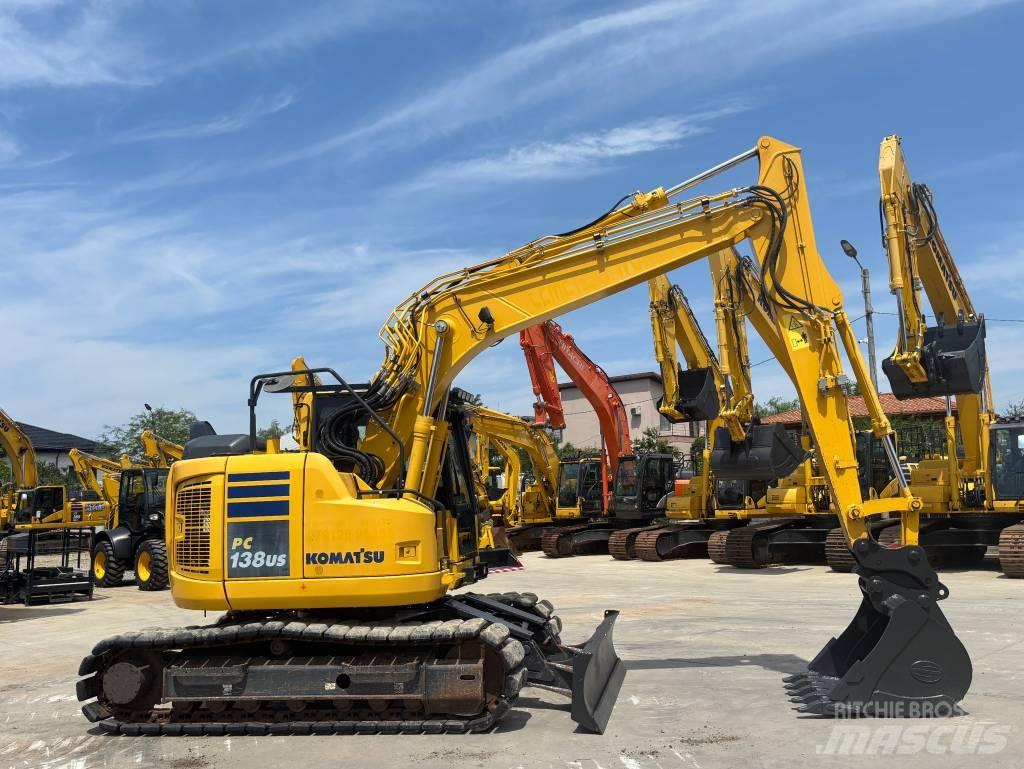 Komatsu PC 138 US-2 Kāpurķēžu ekskavatori