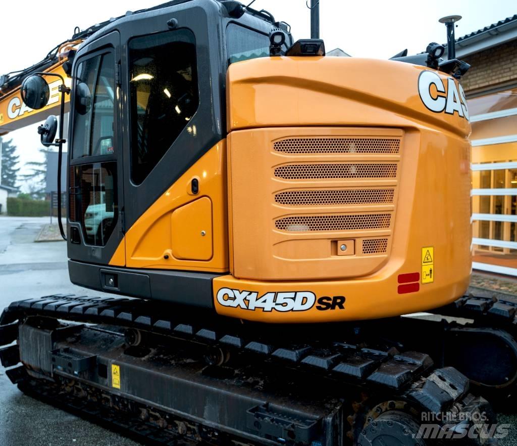 CASE CX 145 Kāpurķēžu ekskavatori