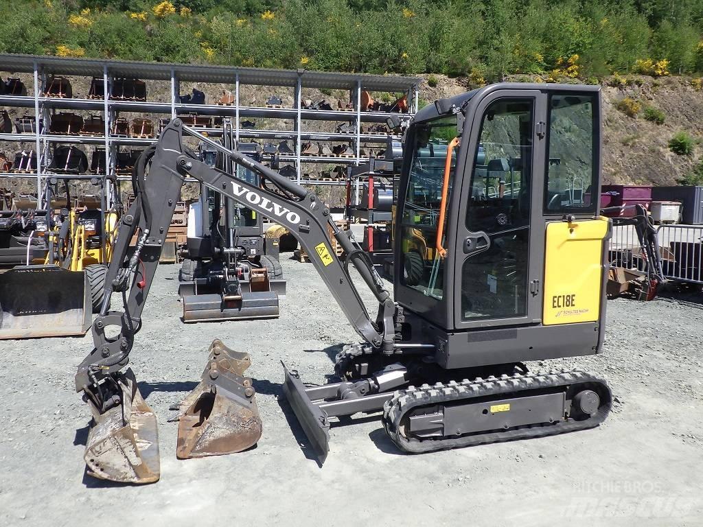 Volvo EC 18 E Mini ekskavatori < 7 t