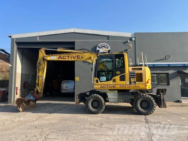 Komatsu PW 148 Ekskavatori uz riteņiem