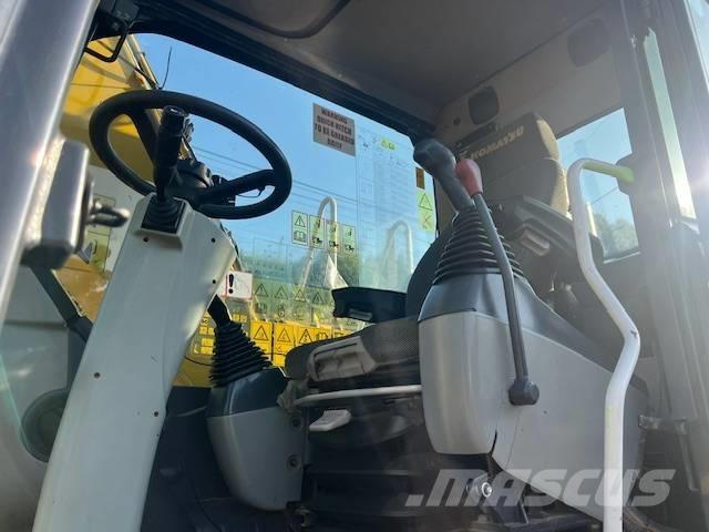 Komatsu PW 148 Ekskavatori uz riteņiem