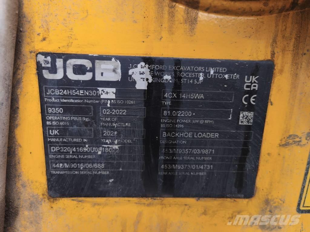 JCB 4 CX PRO AEC Ekskavatori-iekrāvēji